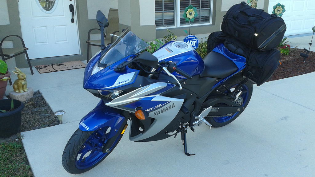 Yamaha r3 saddle sales bags